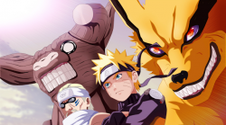 Naruto e Killer Bee, 8 e 9 code Hachibi Kurama
